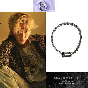 N211 HANNA543 正規品 925SILVER ムーンロングネックレス BTS