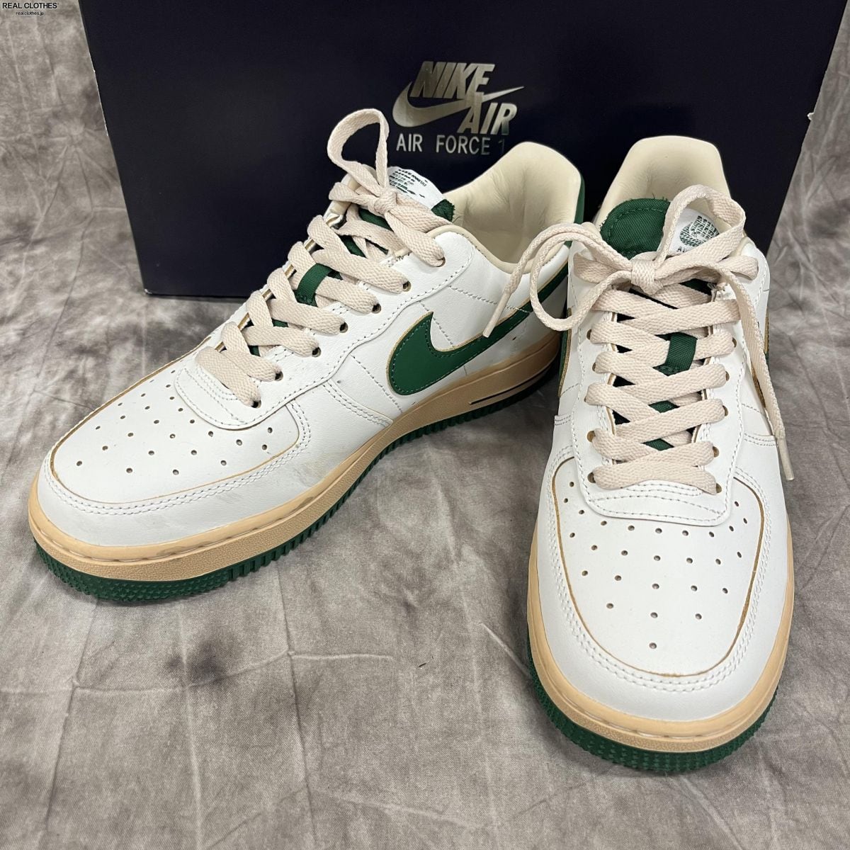 NIKE/ナイキ WMNS AIR FORCE 1 LOW '07 LV8 Green and Muslin/エアフォース1 ロー  グリーンアンドモスリン DZ4764-133/25.0