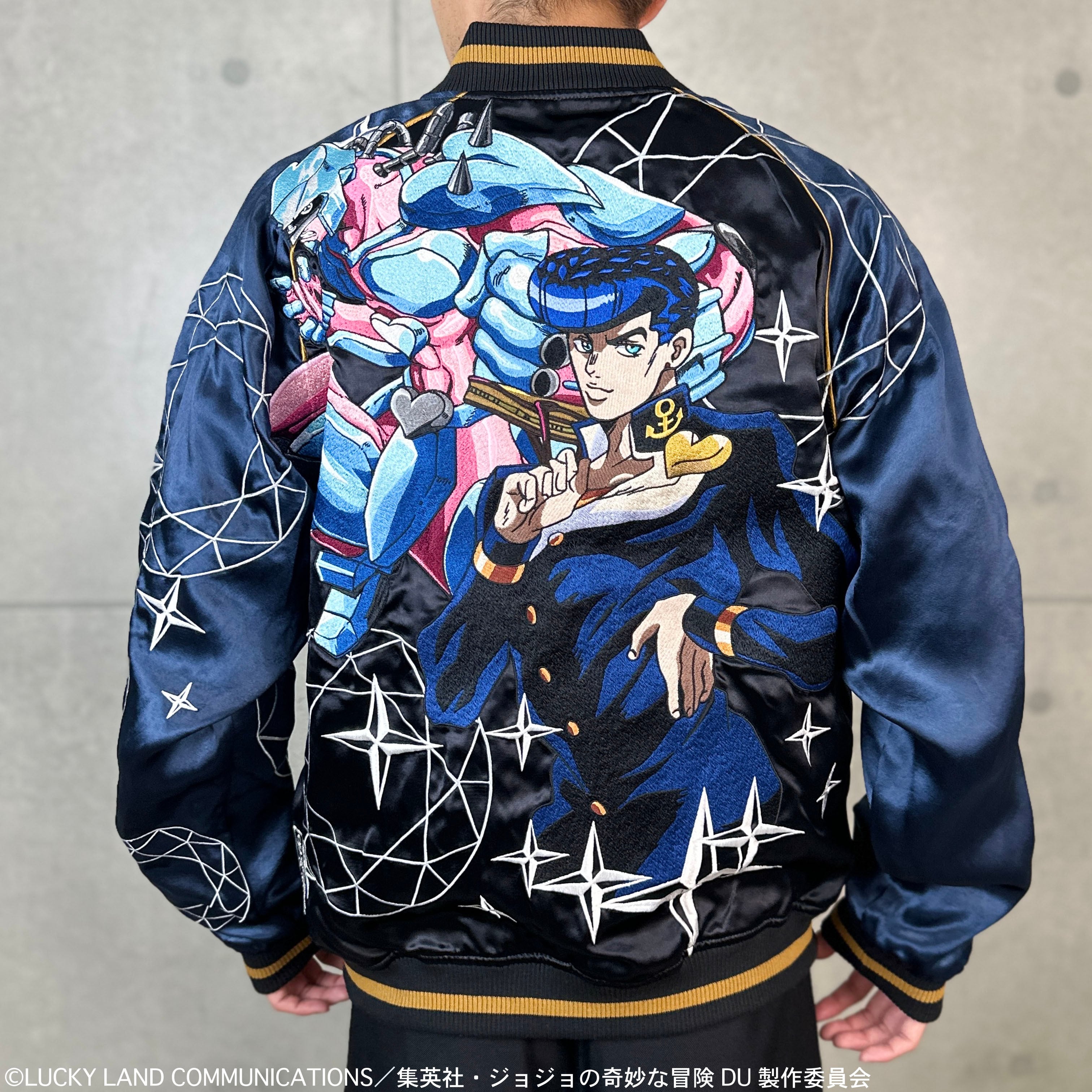 ジョジョの奇妙な冒険 吉良吉影リバーシブルスカジャン 「ダイヤモンド