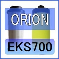 オリオン <ORION> EKS700互換エレメント（ACFフィルターKSF700 臭気除去用) 空圧革命