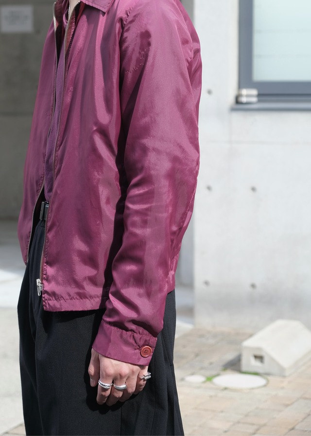 90's HELMUT LANG nylon zip up jacket