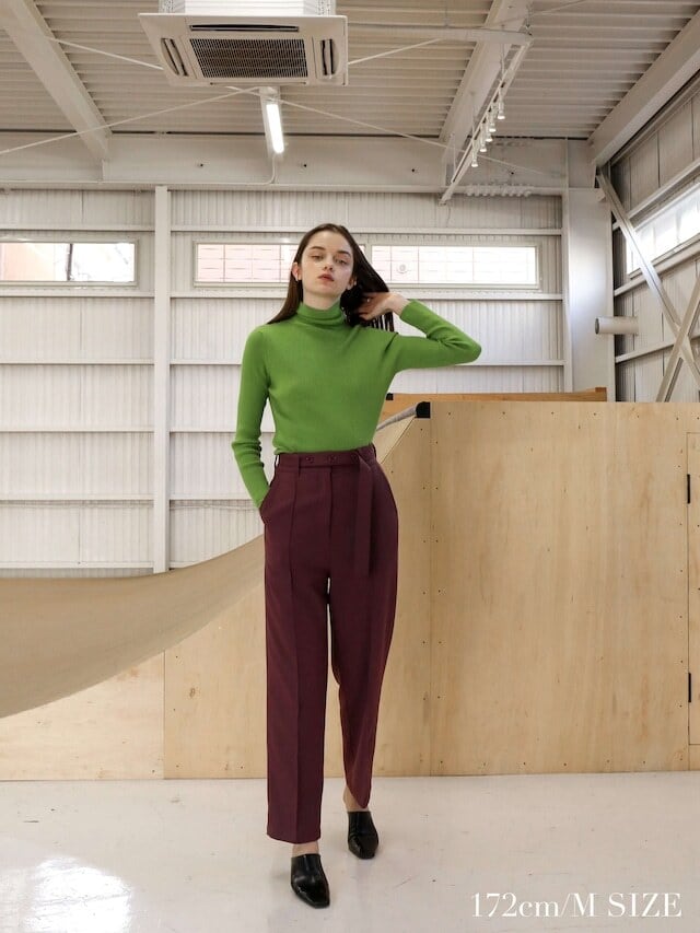 色々な belted pin tuck straight pants | Katrin TOKYO パンツ