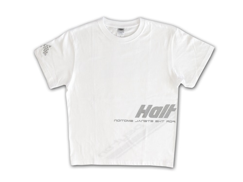 Tシャツ / Peyton Line Tee WHITE × SILVER LOGO / 綿100%