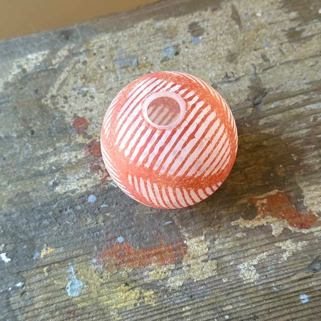 山崎 雄一　一輪挿しS  tsugi-hagi(maru）