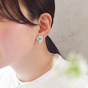 ブドウの葉 ピアス/イヤリング