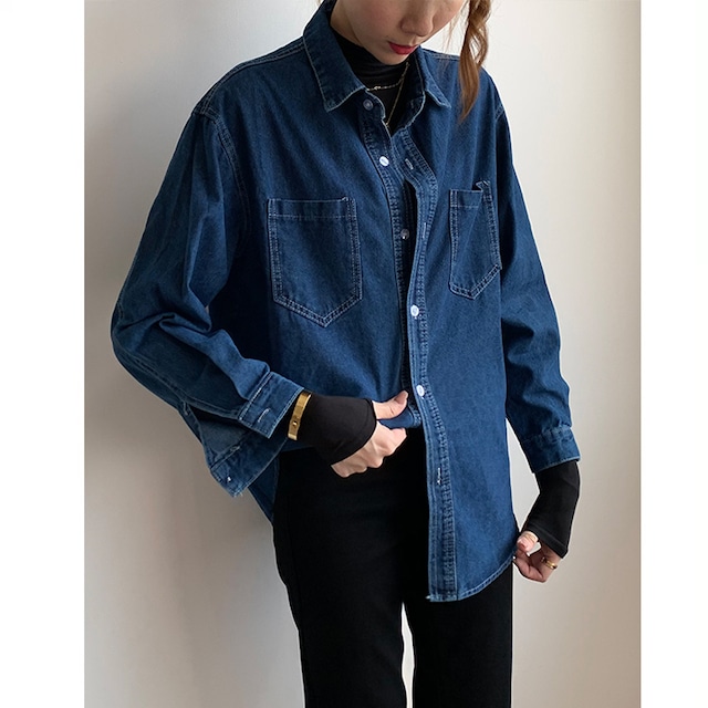 denim work shirt 10165