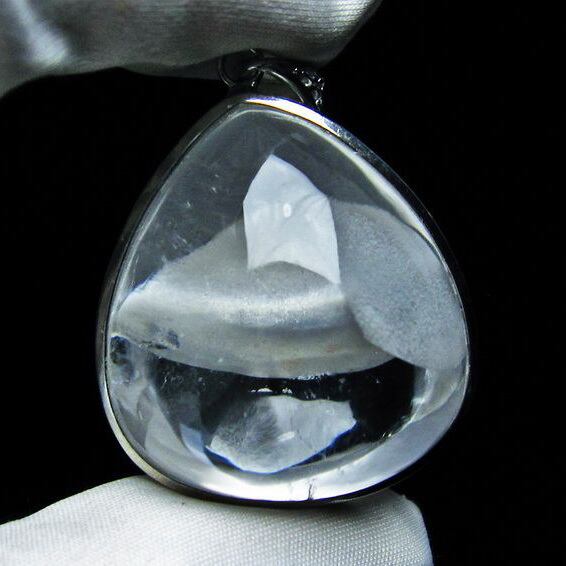 ホワイトファントム ペンダント ファントムクォーツ 一点物 112-8346