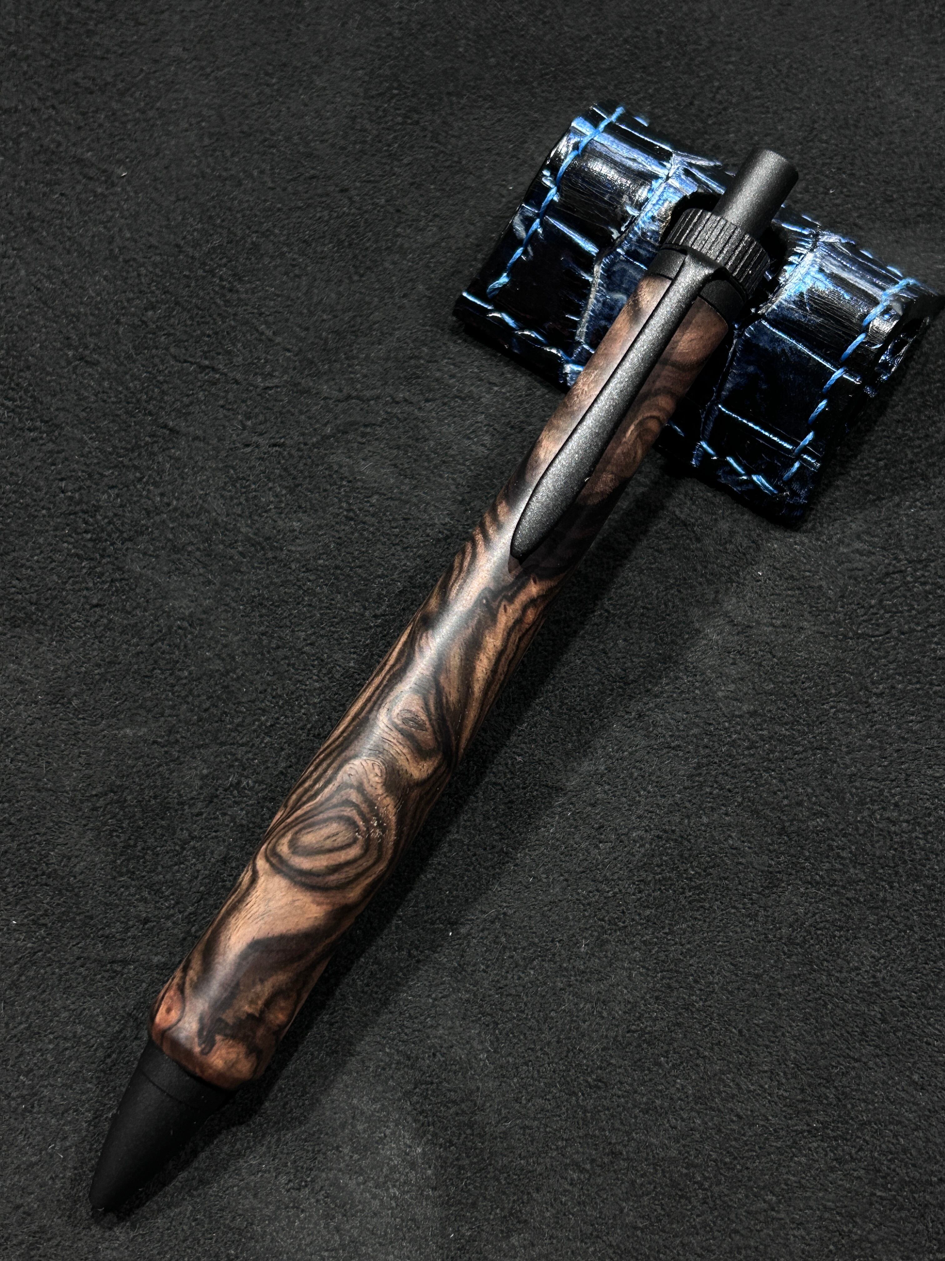 chry leather 黒檀瘤 MDS1 シャープペン chry leather(クライレザー）