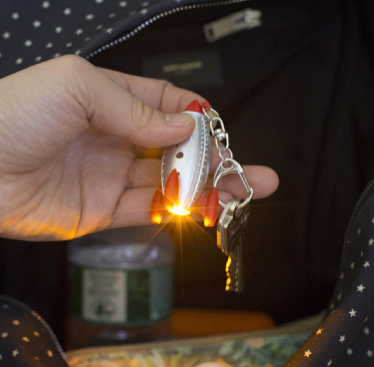 KEYCHAIN  ASTRONAUT/ROCKET/スペースガン