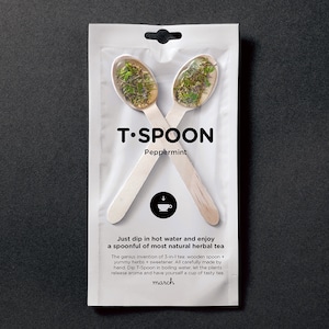 march(マーチ) T-SPOON ハーブティー ペパーミント 2本セット TSPOON ティースプーン 紅茶 アウトドア BBQ 用品 キャンプ グッズ 持ち運び 軽量 お茶 登山 プレゼント ナチュラル