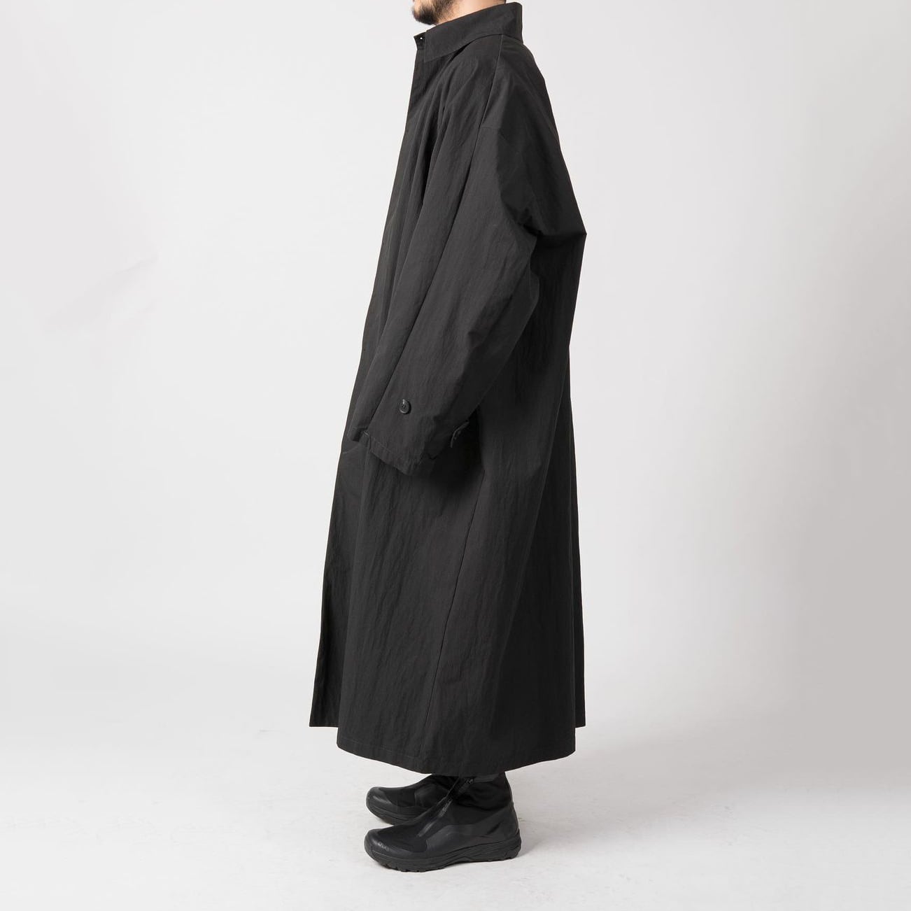 JIAOLANDI簡単おしゃれなロング丈トレンチコート | mblueshop