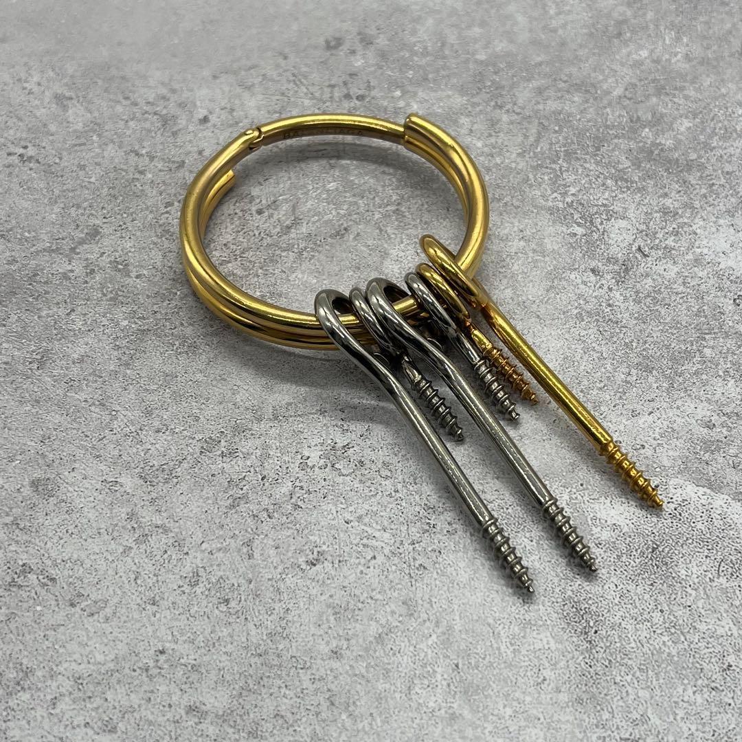 バレンシアガ BALENCIAGA ネジ 釘 バングル Sサイズ