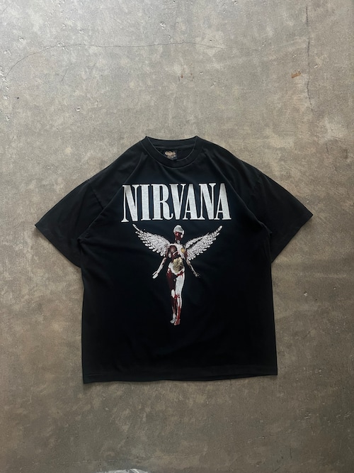 NIRVANA IN UTERO ニルヴァーナ バンドTシャツ XL ブラック 黒 Changes