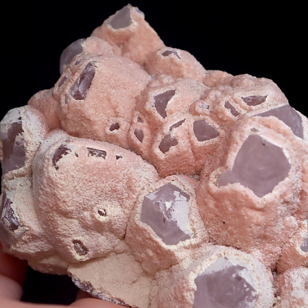 ロードクロサイト in クォーツ インカローズ 菱マンガン鉱 188.7g