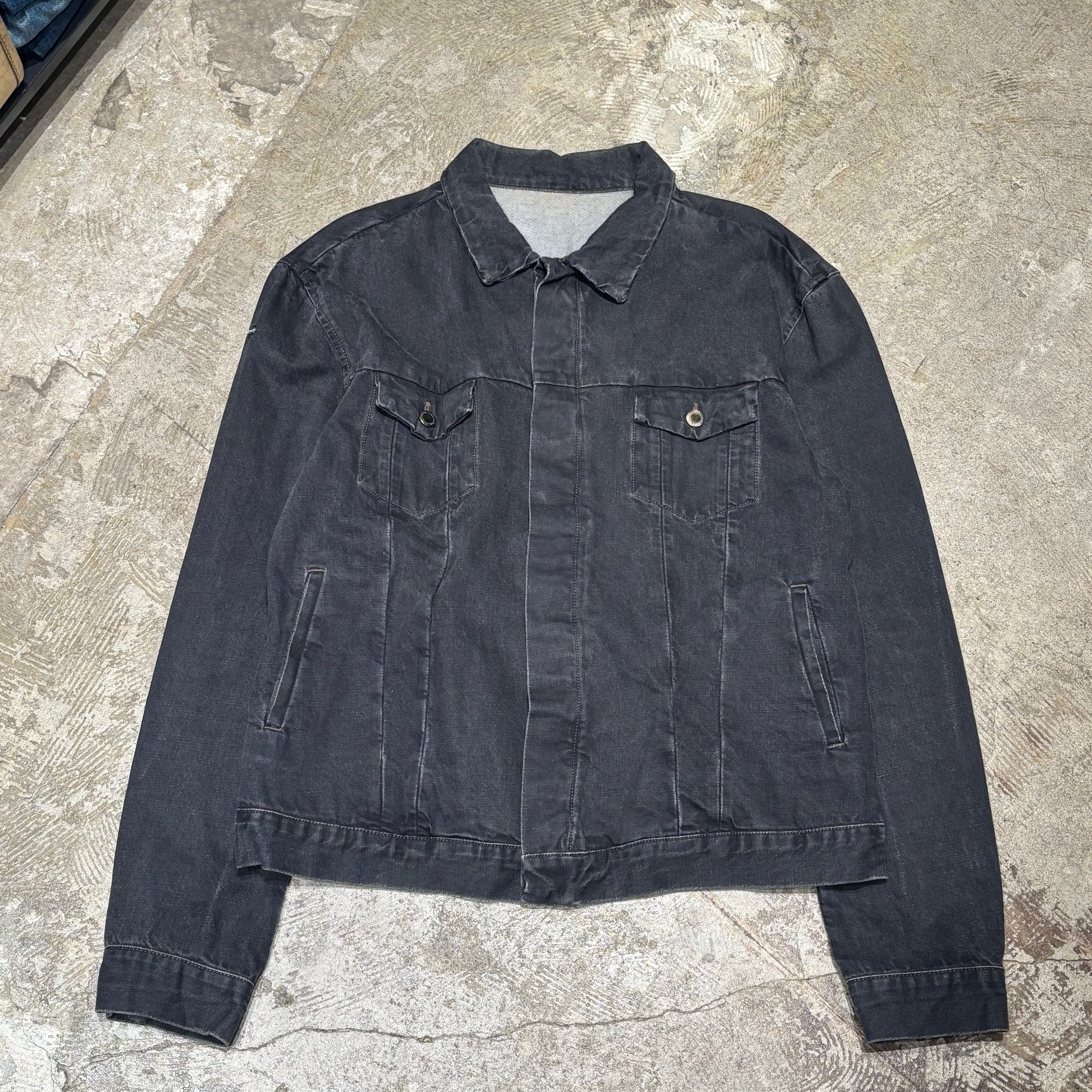 NICOLE FARHI イタリア製 ブラックデニムジャケット” | AFFECT USED