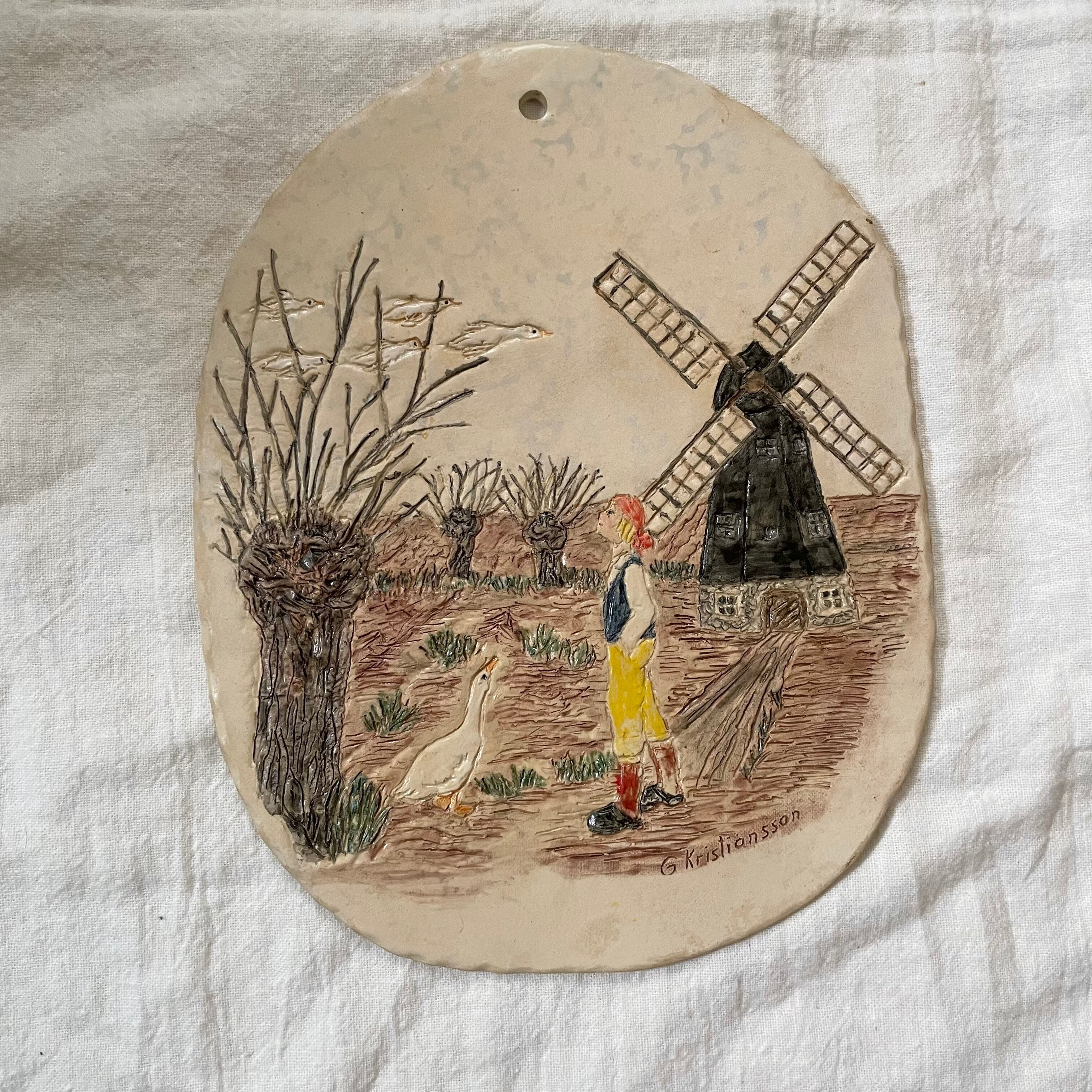 ニルスの不思議な旅の壁飾り