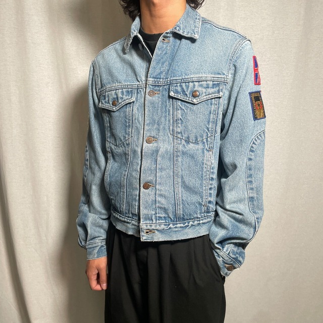 Calvin Klein CK カルバンクライン デニムジャケット ワッペン メンズM 