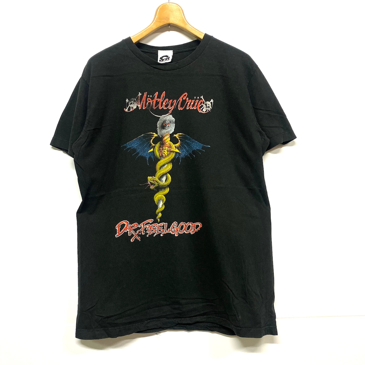 Motley Crue モトリークルー Dr.Feelgood バンドTシャツ メンズL 古着 