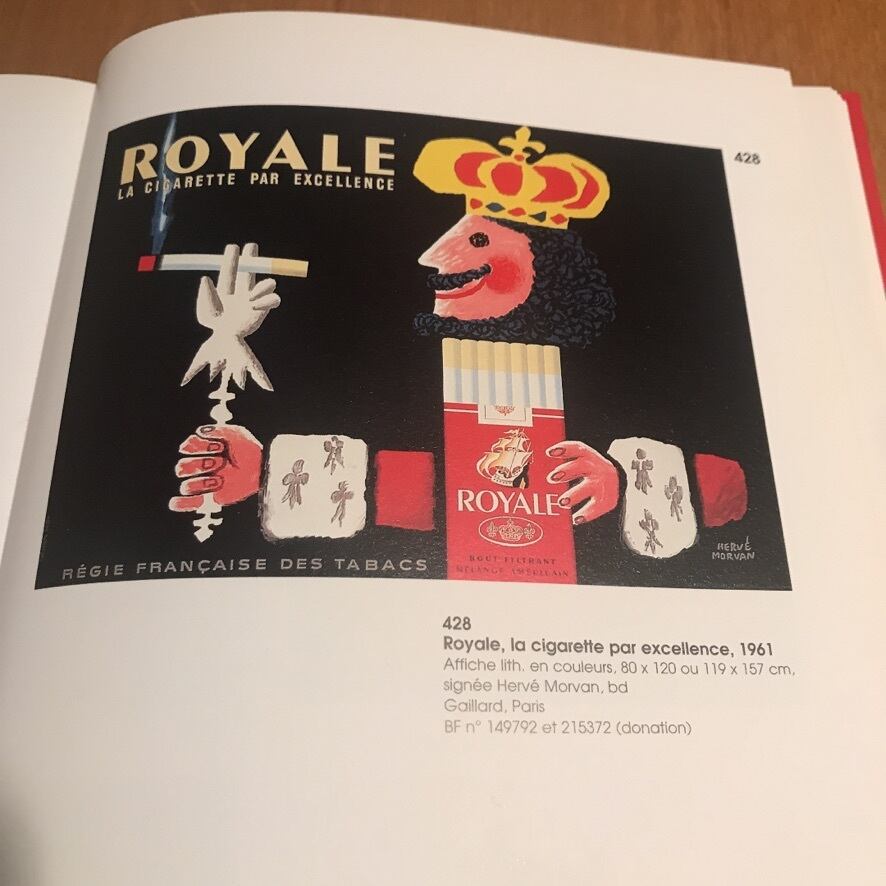 フランスヴィンテージ ポスター エルヴェ・モルヴァン ROYALE-