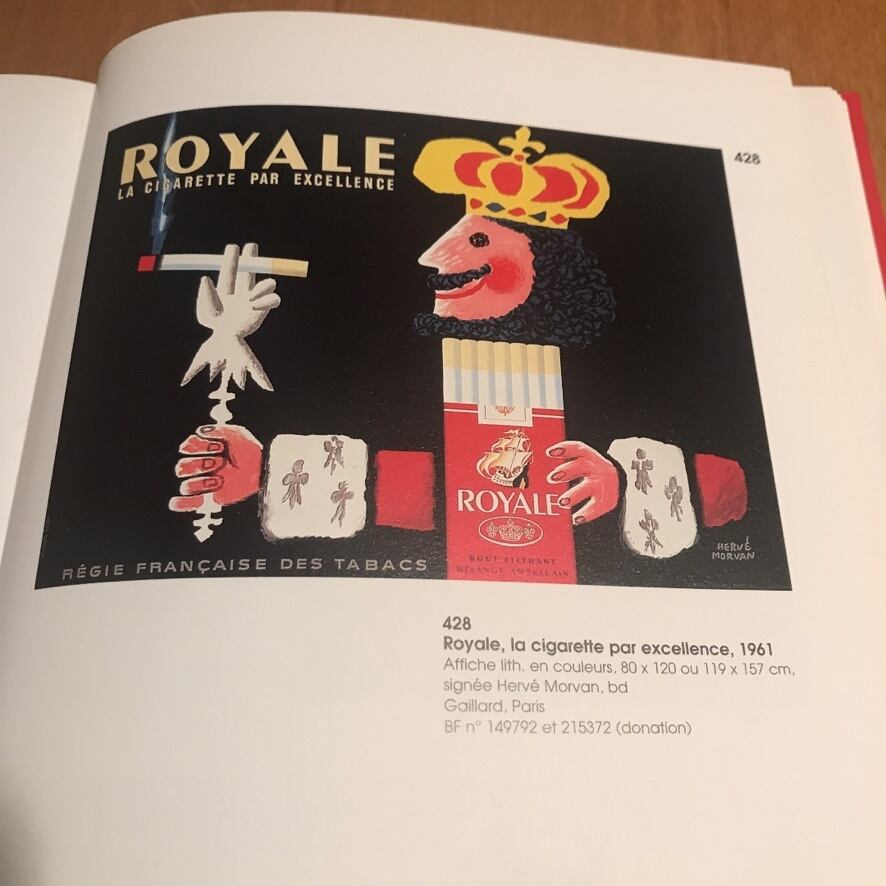 フランスヴィンテージ ポスター　エルヴェ・モルヴァン　ROYALE