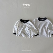 韓国子供服 / LALALAND / 26Autumn / ベベミックススター Tシャツ / 秋服 / ベビー *6M~18M*