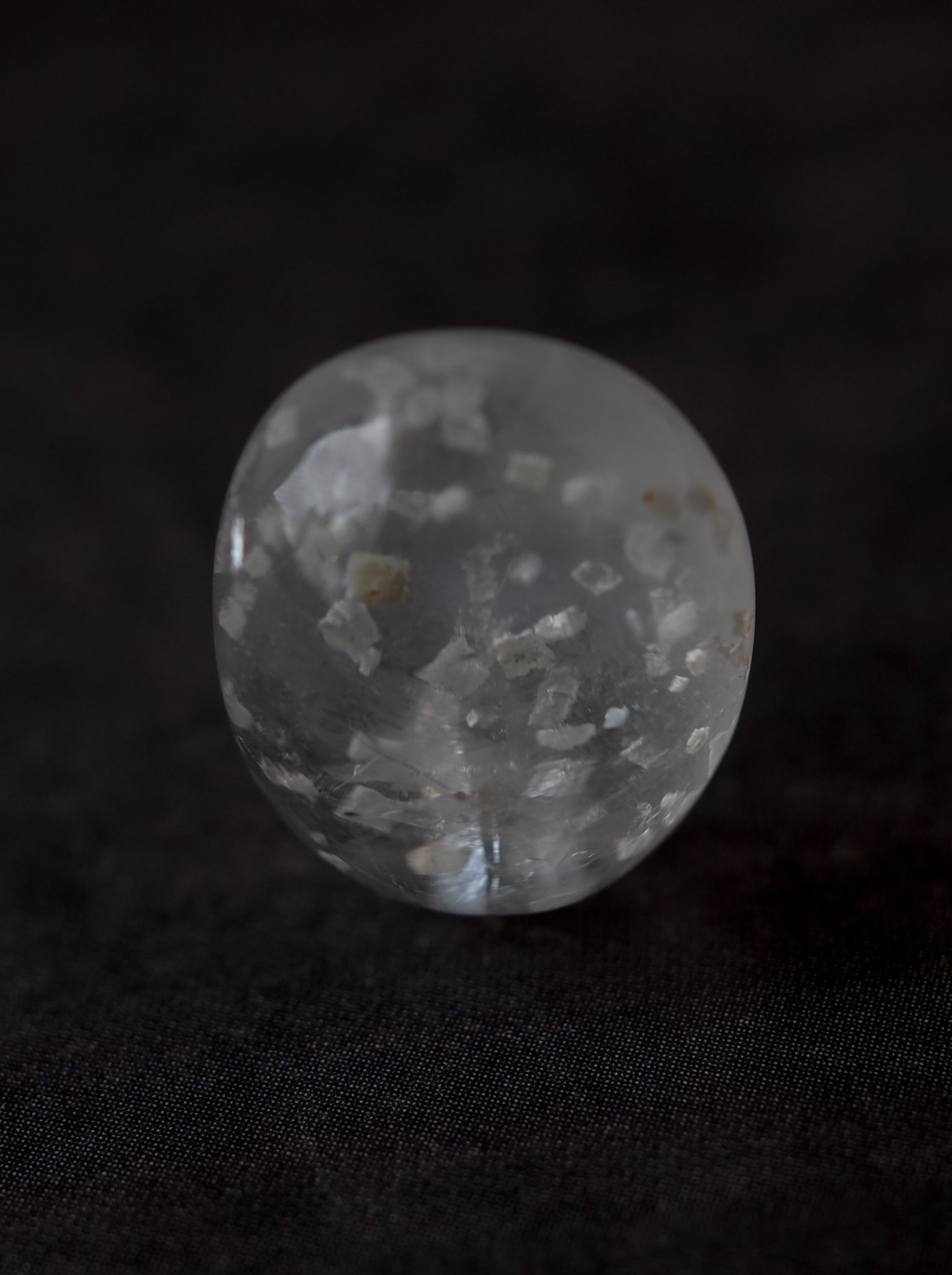 貫入タイプ】カルサイトインクォーツ - b08 | SELSHA