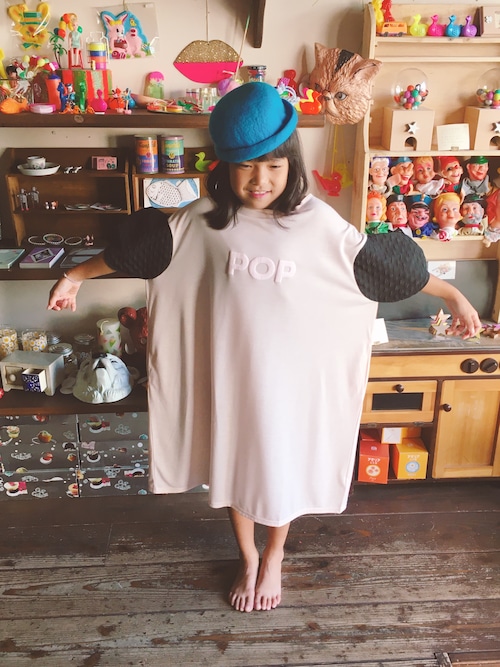 sale  2DOTS POP T-SHIRT ONE-PIECE LLサイズ　