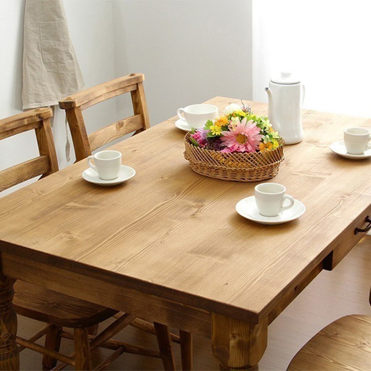 カントリーダイニングAlmee-アルム-ダイニングテーブル単品 幅120cm ダイニングテーブル