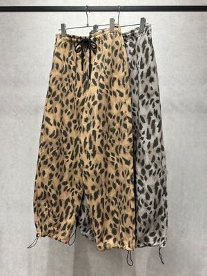 leopard sweat pants