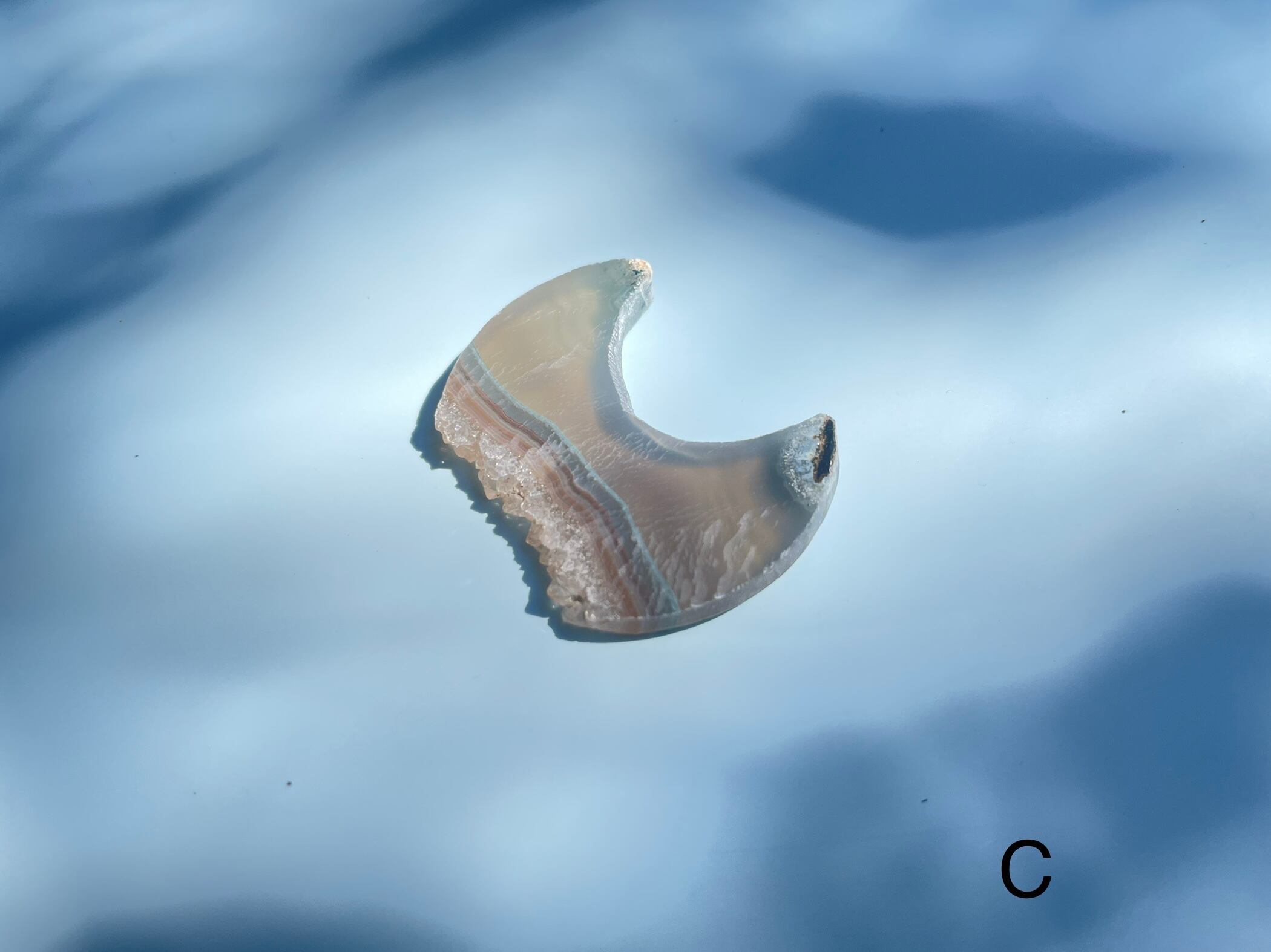 Agate Moon / 瑪瑙　月　L