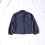KUON / Indigo Nylon Coaches Jacket-Boro-