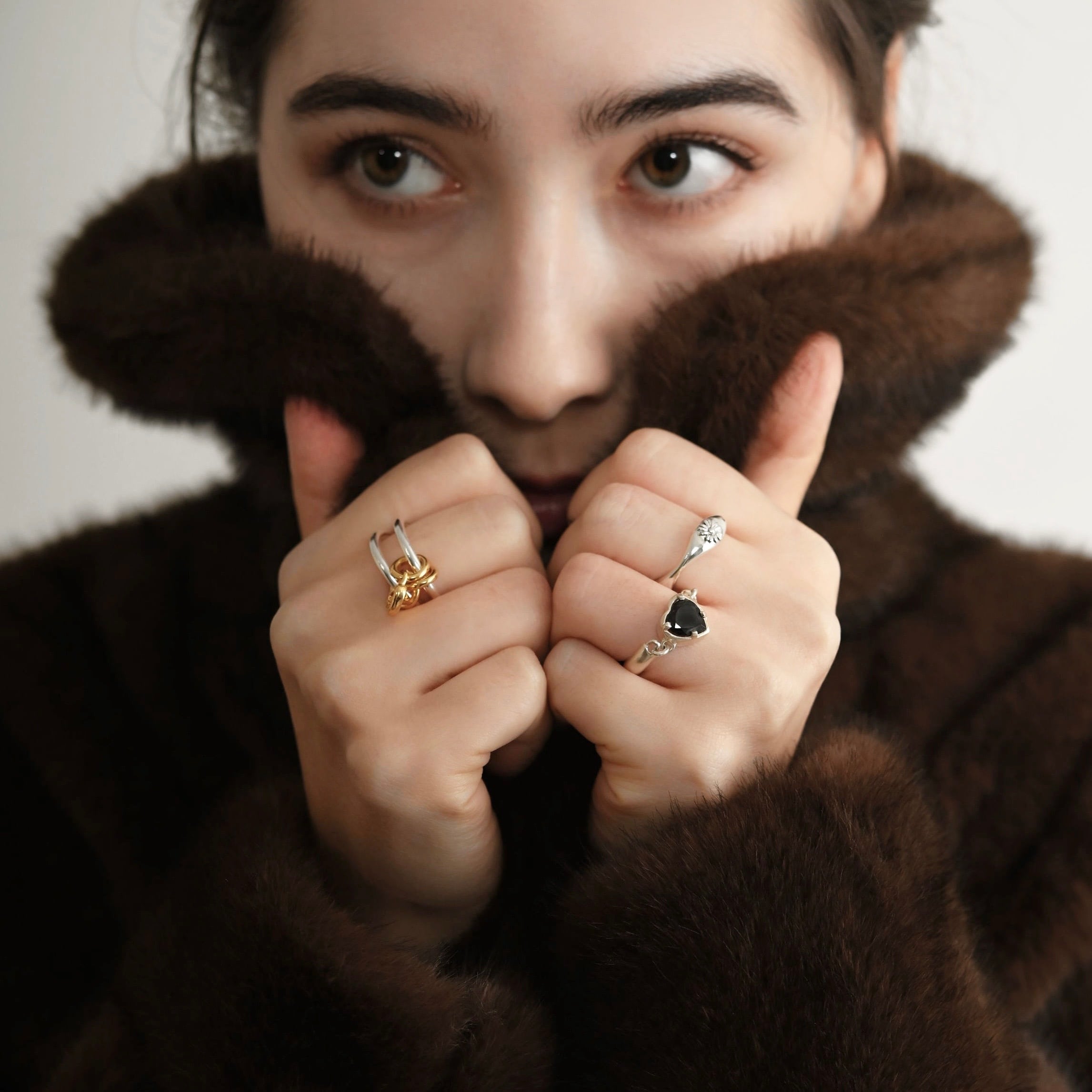 double 2RH ring | nanagu