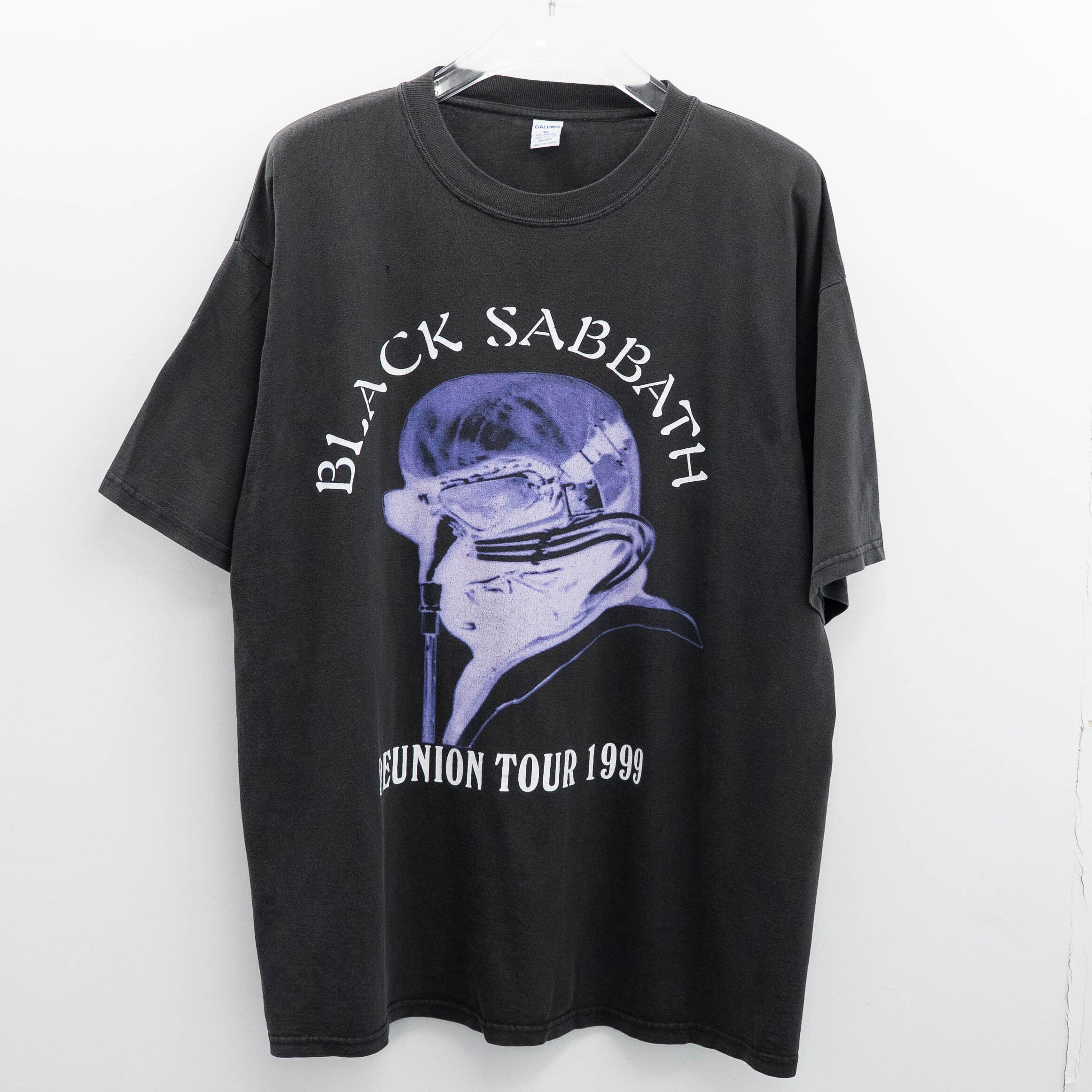 Black Sabbath " Reunion Tour 1999 Gas Mask Faded " Royal Avalon XL【A7-681】