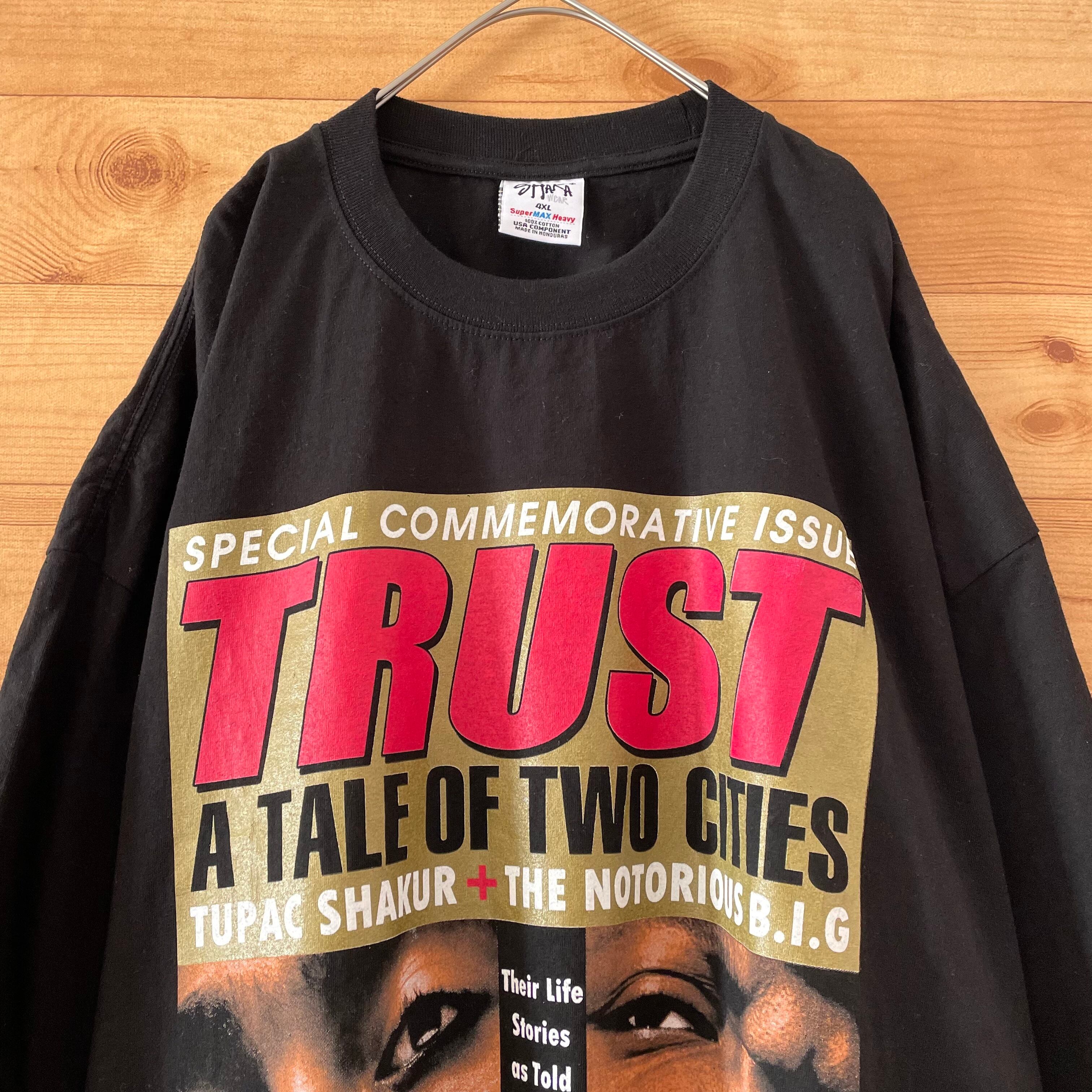 SHAKA】希少 2PAC＋Notorious B.I.G. 4XL 超オーバーサイズ Tシャツ