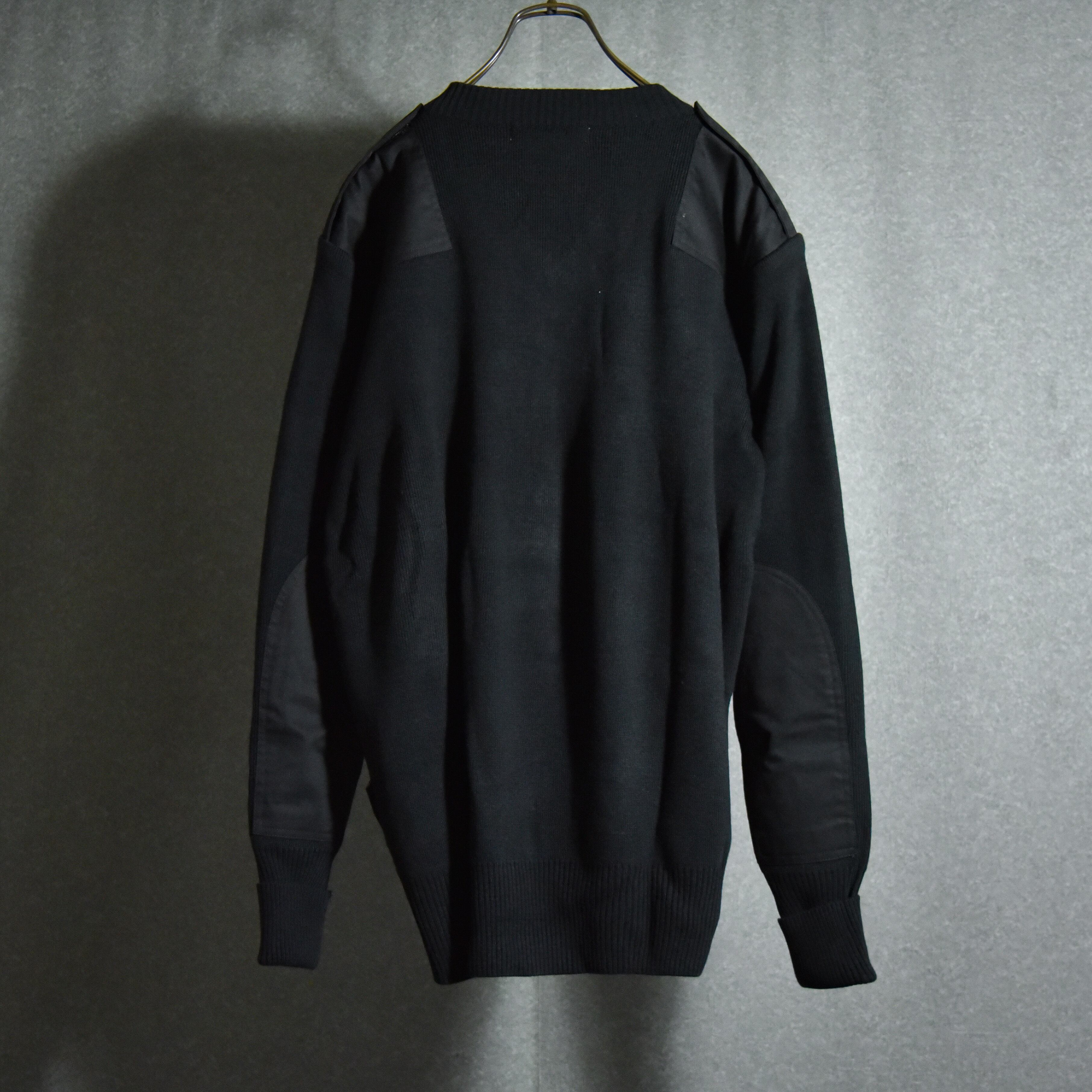 DEAD STOCK】British Prison Service V-neck Sweater イギリス刑務所 V