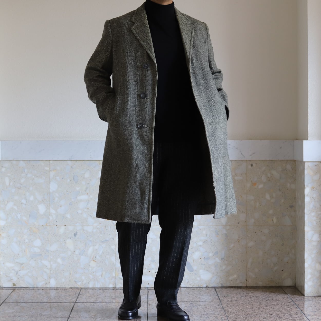 シ*ハ様 1960s フレンチビンテージ　ビスポーク　ロングコート コート | Northland Clothes /ノースランドクローズ