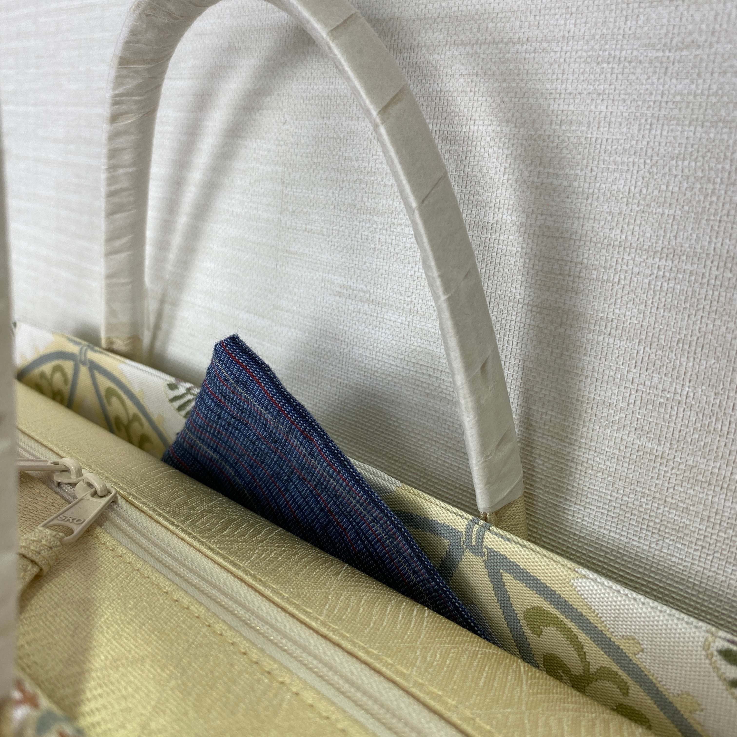 利休バッグ 七宝華文 | きもののここち 透佳