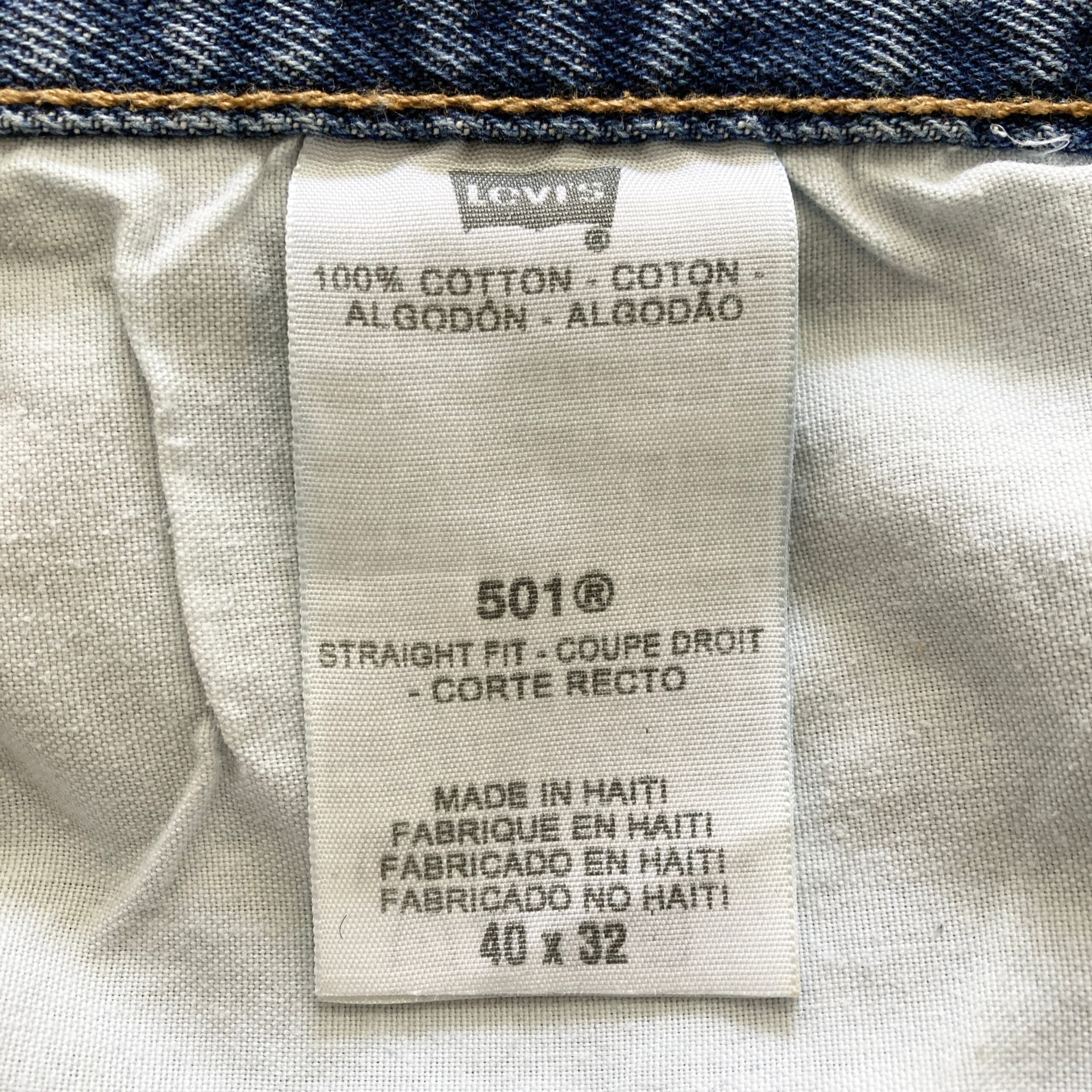 W40 L32】Levis 501 リーバイス ボタンフライ ビッグサイズ 縦落ち