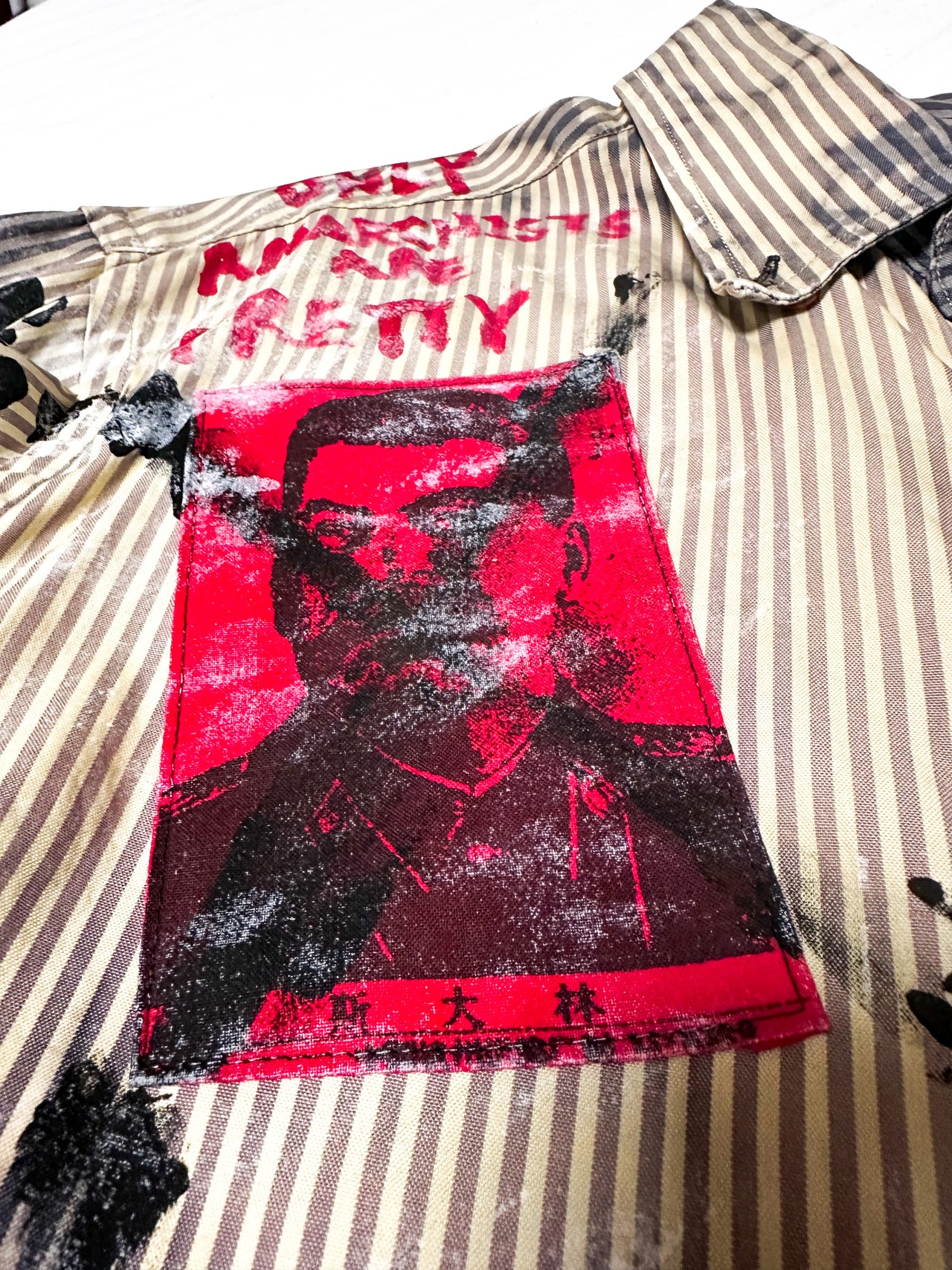 UNFINISHEDアナーキーシャツ25016