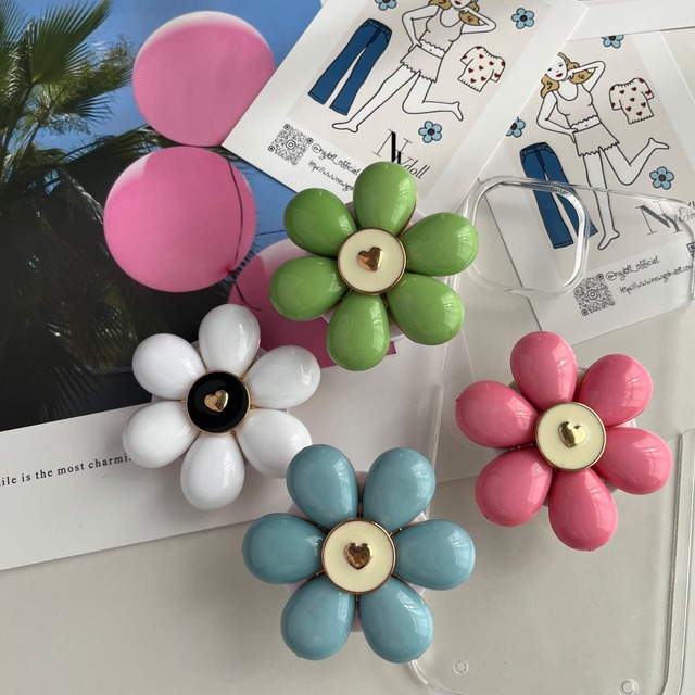 FLOWER TILE GRIP -4color-