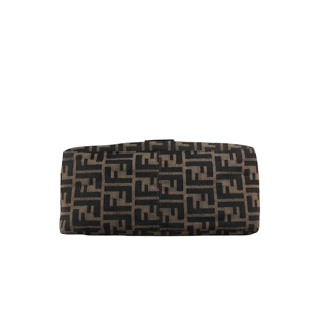 FENDI フェンディ ズッカ ショルダーバッグ ブラウン FFロゴ ジャガード マンマバケット vintage ヴィンテージ オールド df4sym