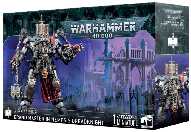 グレイナイト：グランドマスター（ネメシス・ドレッドナイト装備）	G/K: GRAND MASTER IN NEMESIS DREADKNIGHT