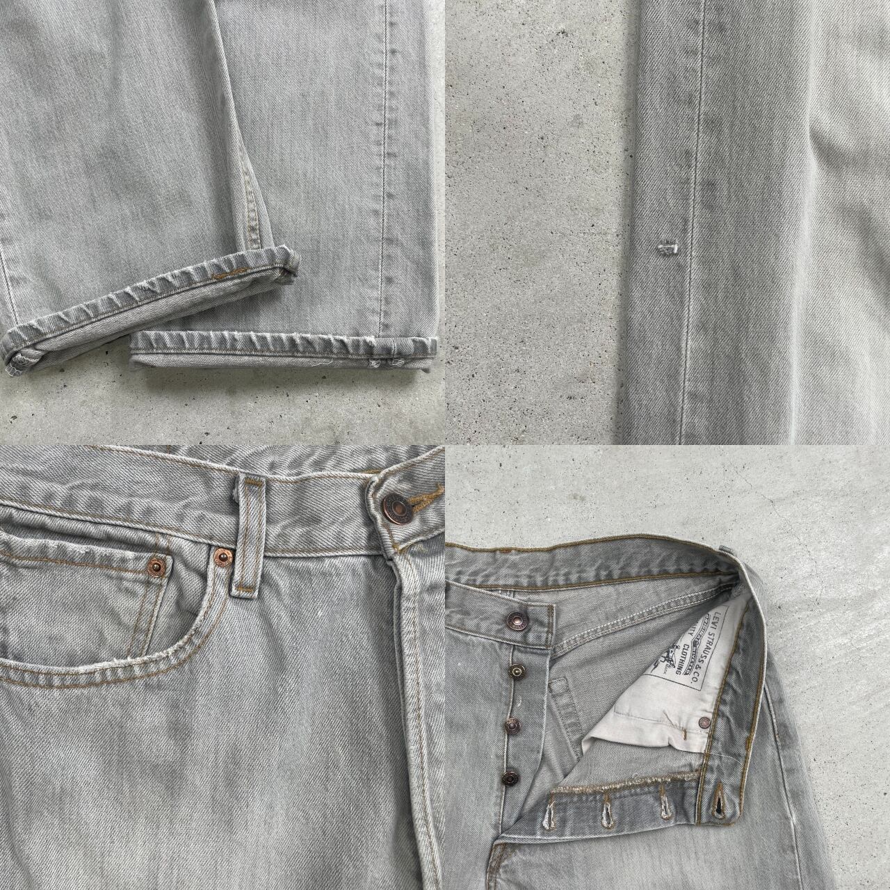 00年代 Levi's ユーロリーバイス 501 カラーデニムパンツ メンズW32