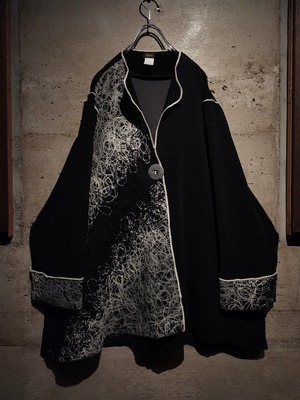【Caka】Special Kniting Wool Design Light Jacket