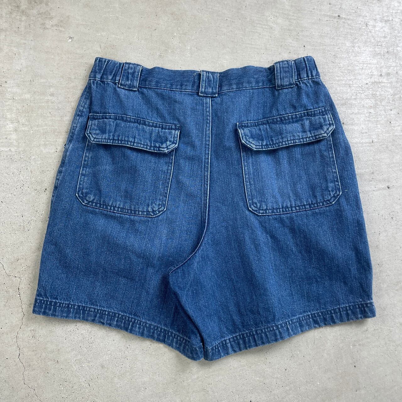 Croft＆Barrow デニムカーゴショーツ デニムショートパンツ メンズW32