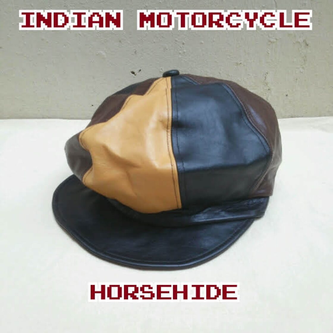 馬革】美品/インディアンモーターサイクルINDIAN MOTORCYCLE/東洋 