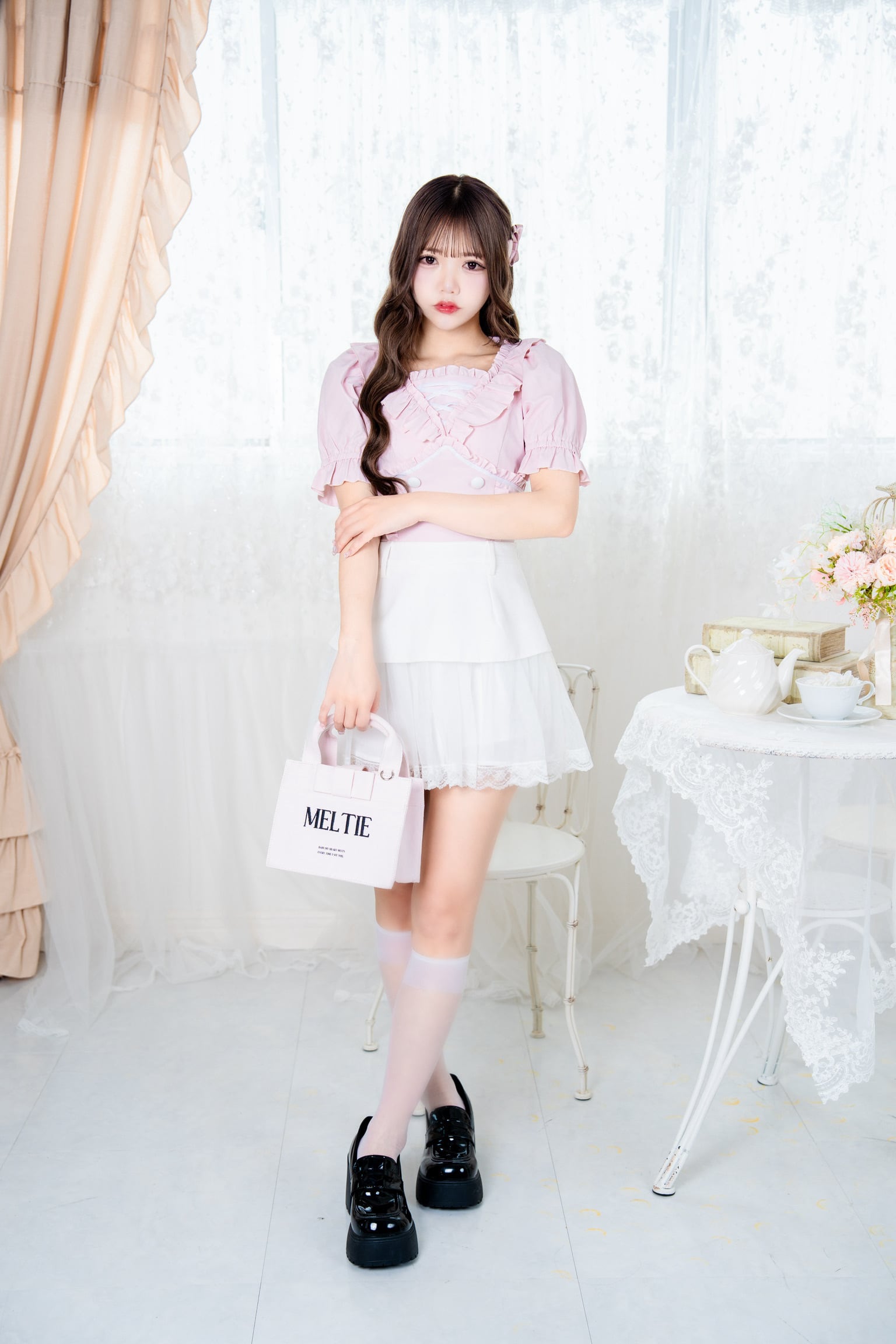 Bebe frill blouse