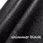 36cm×36cmカルトナージュ用イタリア製レザー　 shimmer black(抑え目のラメブラック）