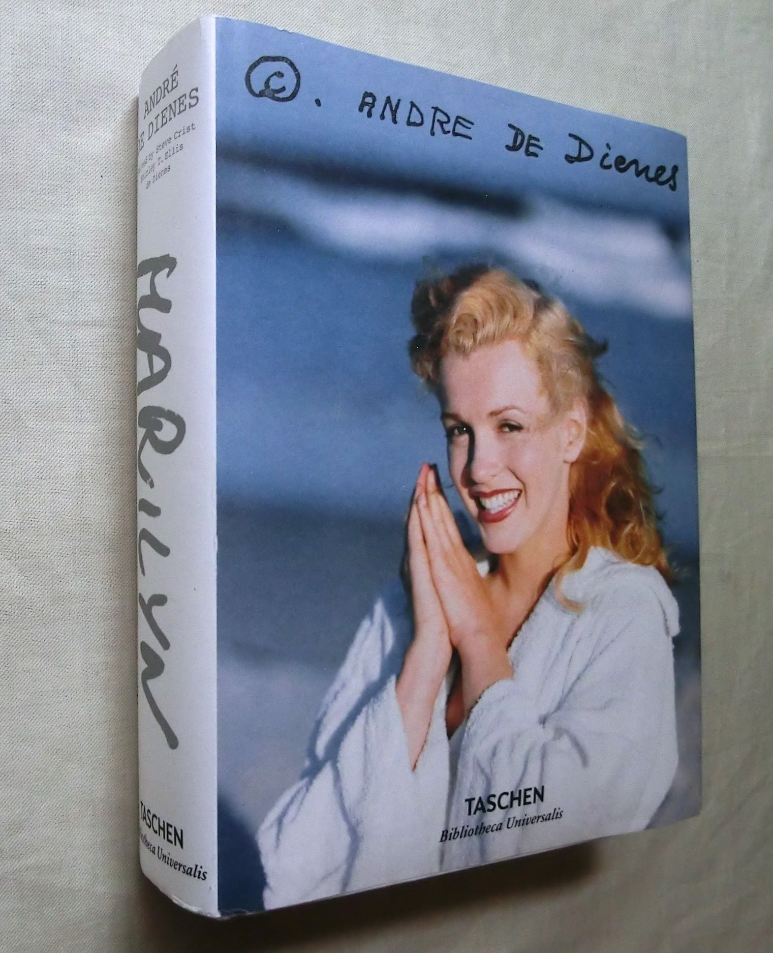 マリリン・モンロー 616ページ アンドレ・ド・ディーンズ 写真集