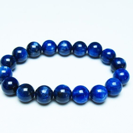 カイヤナイト ブレスレット 11mm 一点物 メール便可 [M便 1/10] 111-48113